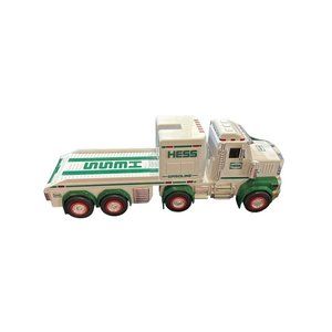 Hess Toy Truck 2013 Hauler Vehicle Lights Sounds Realistic Play White Green